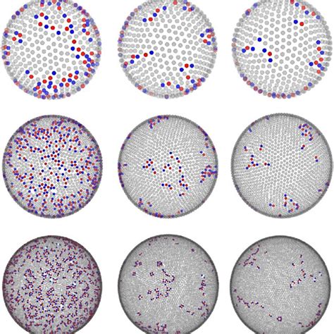 Typical Equilibrium Particle Configurations For A Density˜ρdensity˜ Download Scientific Diagram