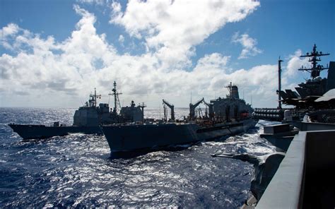 Dvids Images Uss Carl Vinson Cvn Conducts Fueling At Sea