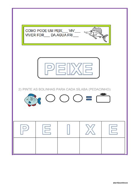 Separar Silaba De Peixe
