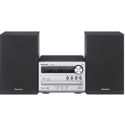 Panasonic SC PM250 Micro Chaîne Bluetooth 20W Argent PcComponentes fr