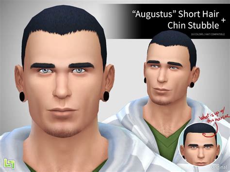 Sims Hairs Lumia Lover Sims Augustus Hairstyle Sims Sims