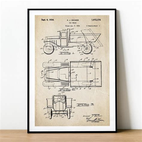 Plakat PATENT SAMOCHODZIK A2 PlakatoweLove Sklep EMPIK