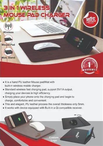 Wireless Mouse Pad Charger at Rs 260/piece | Mumbai | ID: 22486252762