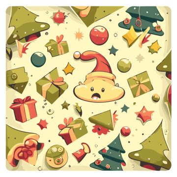 Christmas Wrapping Paper PNG Transparent Images Free Download | Vector ...