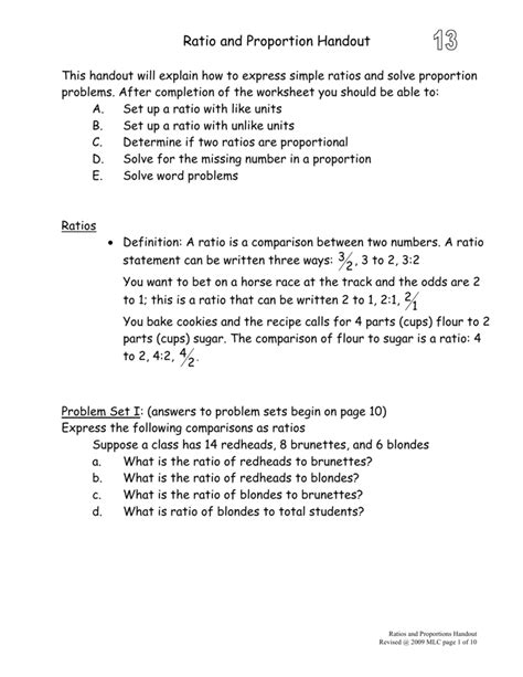 Solving Ratios Worksheet Ratio Word Problems K5 Learning Illustration Pickett