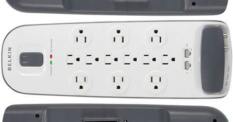 Amazon Belkin 12 Outlet Advanced Power Strip Surge Protector Only 15