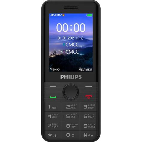 Мобильный телефон Philips Xenium E172, черный - купить по выгодной цене ...