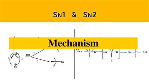 SOLUTION: Chemistry sn1 and sn2 mechanism - Studypool