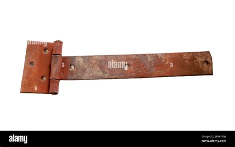 Steel gate hinges hi-res stock photography and images - Alamy