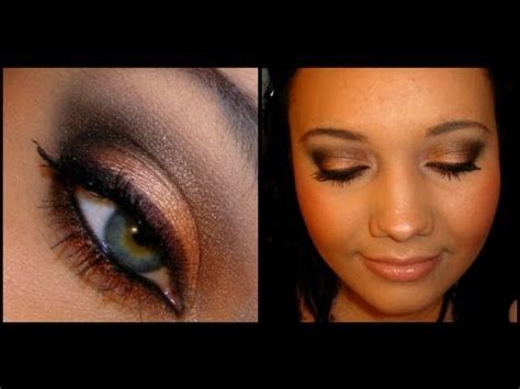 NAKED Tutorial Warm Holiday Smokey Eyes Ft Naked Palette YouTube