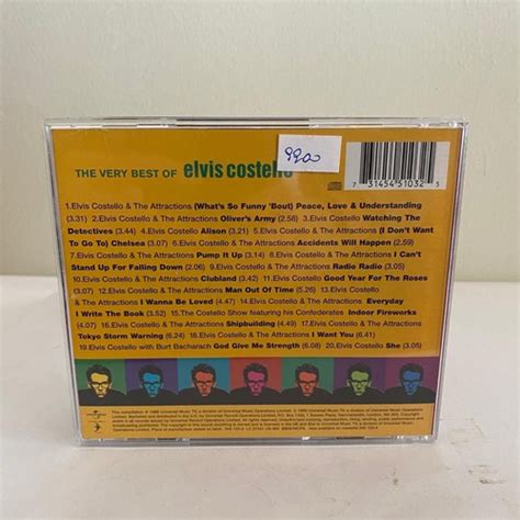 Elvis Costello The Very Best Of Cd Uk Usado Cuotas Sin Inter S