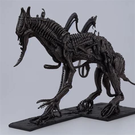 80mm Resin Detailed Miniature Of A Horse Xenomorph Stable Diffusion