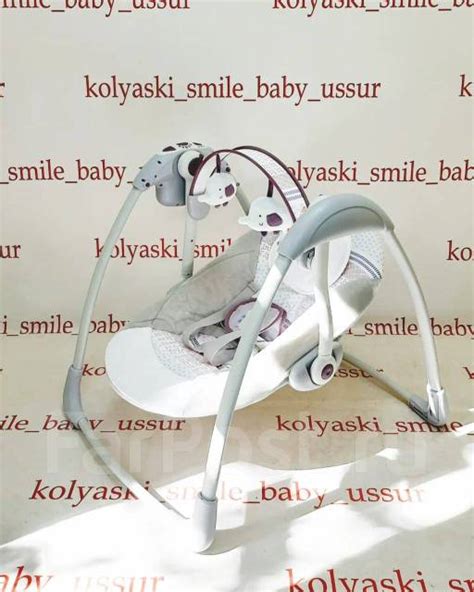 Электро качеля для новорожденного, новый, в наличии. Цена: 5 500₽ в ...