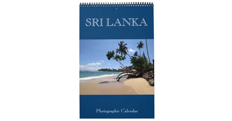 sri lanka photography calendar | Zazzle 