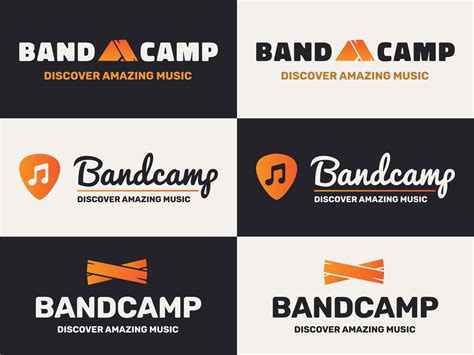 Bandcamp logo redesign by Philip Andersen on Dribbble