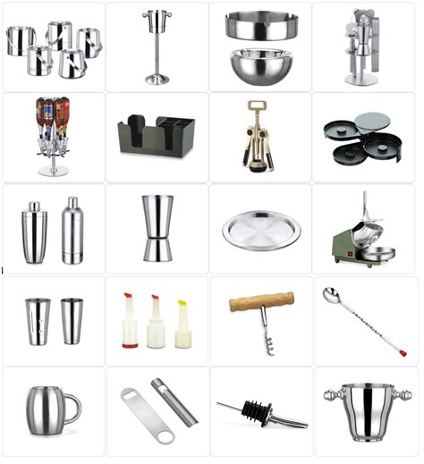 Bar Supplies: Bar Supplies And Equipment