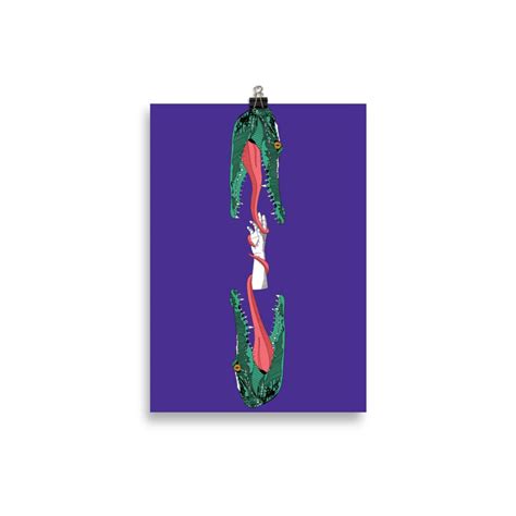 Gator Poster more Sizes - Etsy