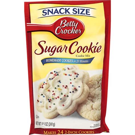 Betty Crocker Sugar Cookie Mix Snack Size - Shop Baking Mixes at H-E-B