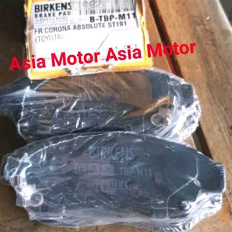 Jual Kampas Rem Depan Set Toyota Corona Absolute St Semua Tahun Sama