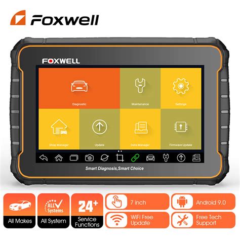 Foxwell Herramienta De Diagn Stico De Coche Esc Ner Automotriz