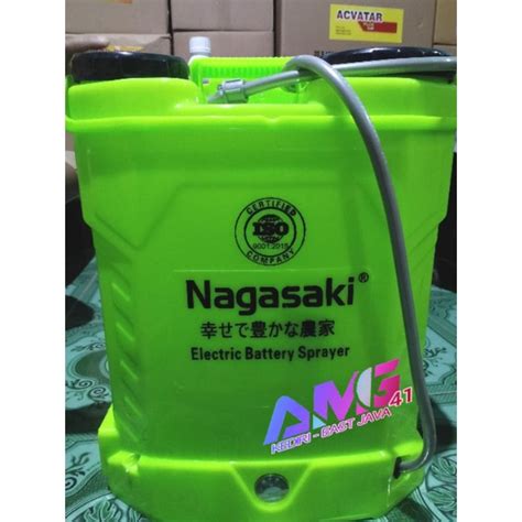 Jual Sprayer Elektrik Nagasaki L Alat Semprot Pertanian Shopee