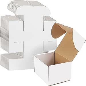 Wiftrey X X Shipping Boxes Pack For Small Business White