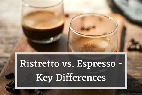 Ristretto vs. Espresso - What's the Difference? (Explained) | Espressoverse