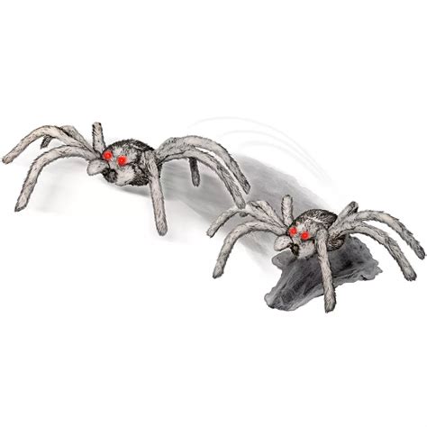 Animated Gray And White Spider 37in X 28 14in Party City