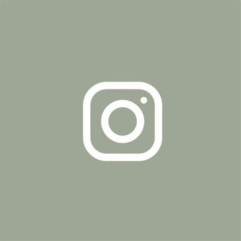 Sage Green Instagram Icon Instagram Icons Gaming Logos App Icon