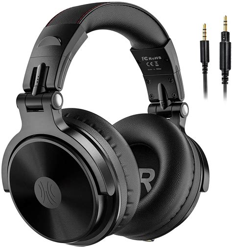 Oneodio Pro-C Dual Mode Wireless Over Ear DJ Headphone, Black - Vibe Gaming