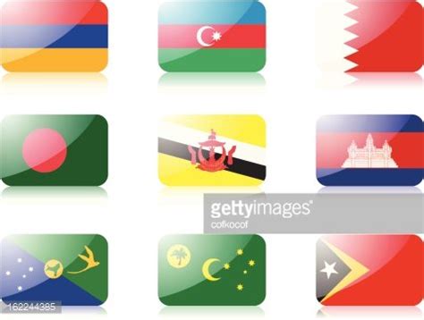 Asian Flags Stock Clipart | Royalty-Free | FreeImages