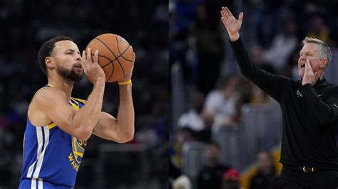 We Were Looking At Steph And Seeing Steve Nash Steve Kerr Reveals Steph Curry Was Almost