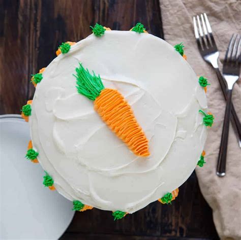 Easy Carrot Cake Recipe - i am baker