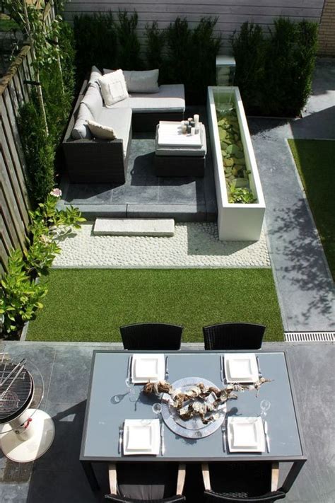 Modern garden landscaping design