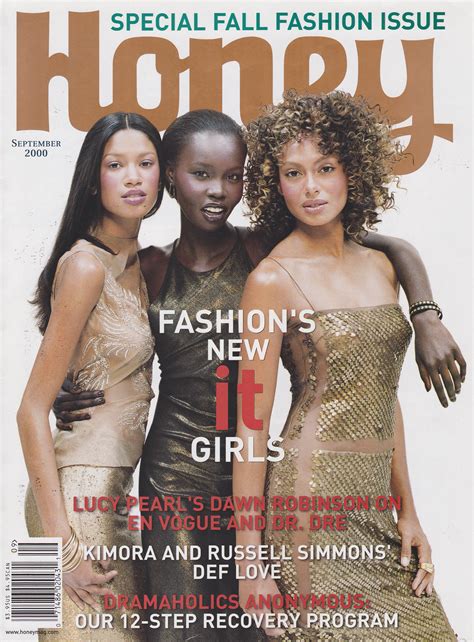 September 2000 Honey Magazine Cover - Morra Designs