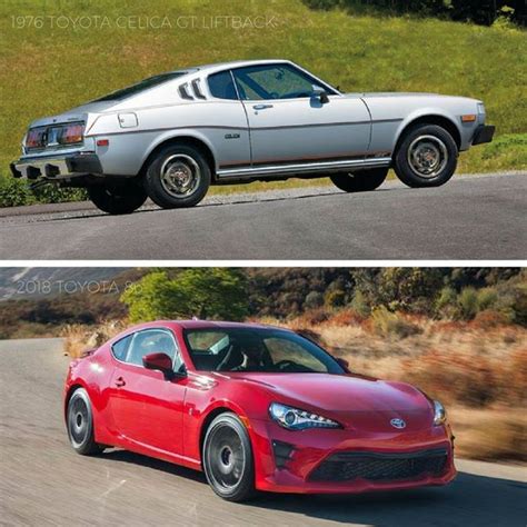 #TBT: 1976 Toyota Celica GT Liftback vs. 2018 Toyota 86 | Toyota 86 ...