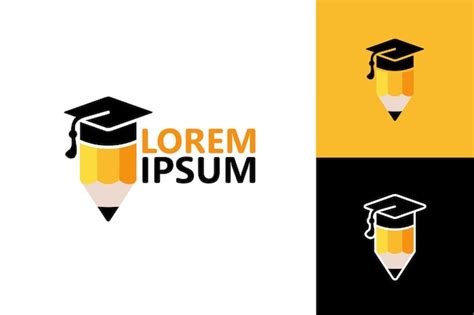 Premium Vector Pencil Education Logo Template Design Vector