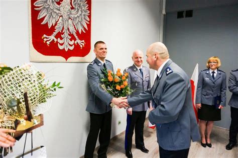 Mł insp Grzegorz Baczyński nowym komendantem policji