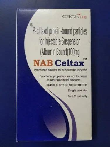 NAB Celtax 100 Paclitaxel 100mg Celon Laboratories 1 Injection In