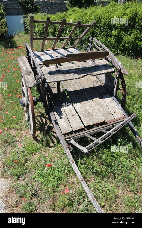 The Old Cart Stock Photo Alamy