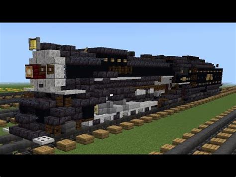 Minecraft Southern Steam Train Tutorial Youtube