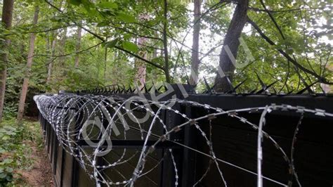 Шипы на забор от воров