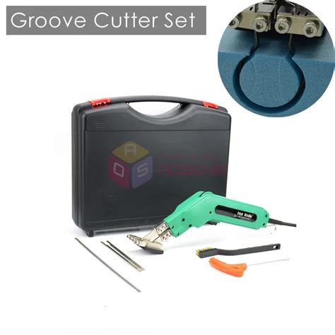 110V 220V Groove Electric Hot Knife Foam Cutter Heat Wire Sponge Grooving Cutting Heating Tool