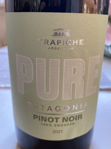 Trapiche Pure Pinot Noir Unoaked Vivino Us