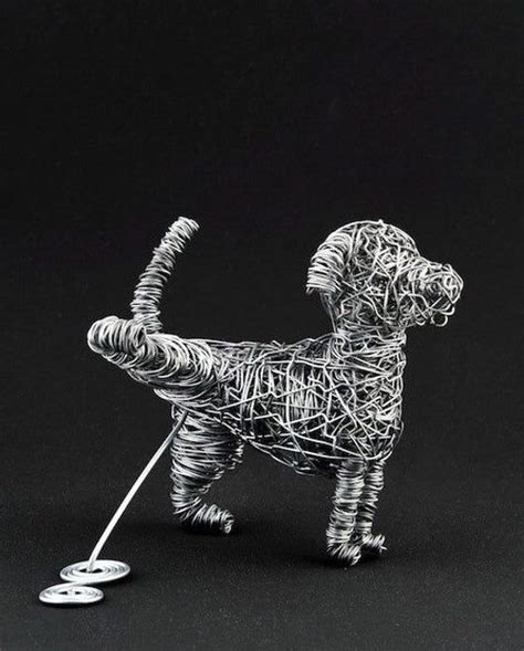 Pin By Marilyn Morrison On Wire Beads Wire Art Sculpture Wire