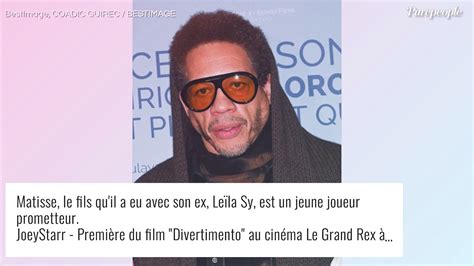 JoeyStarr papa fier Son fils Matisse 17 ans est promis à un très