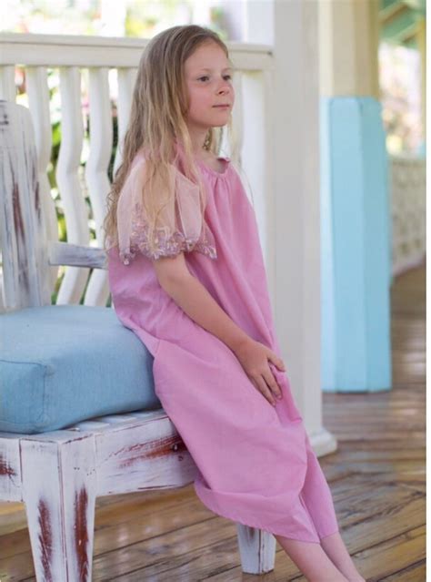 Girls Cotton Nightwear Vintage Nightgown Luxury Nightwear Etsy