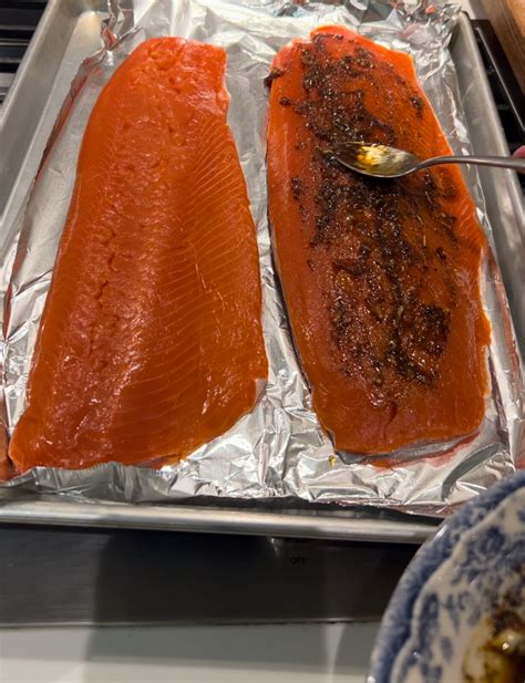 The Best Whole Baked Salmon Filet