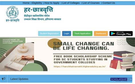 Har Chhatravratti Scholarship 2023 Apply Online Scholarship List