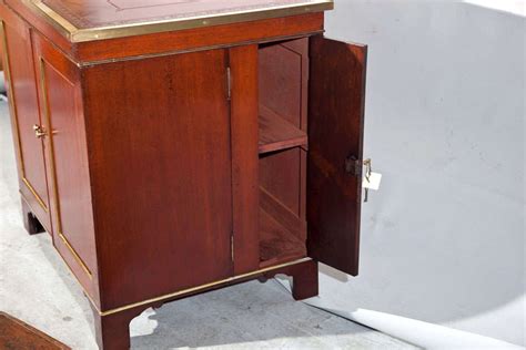 Antique Mahogany Campaign Desk For Sale At 1stdibs